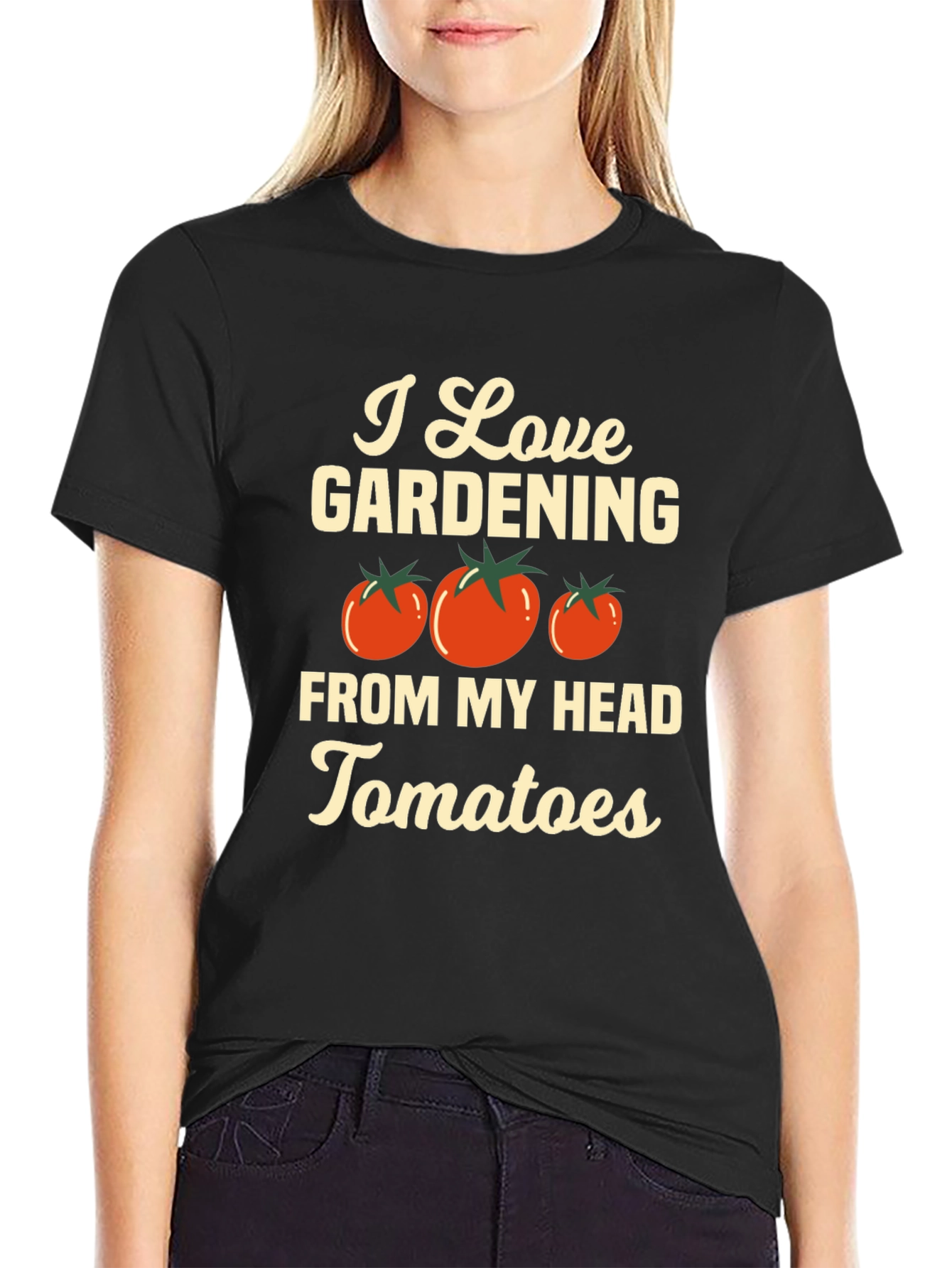 Gardening Tomato Head T-Shirt