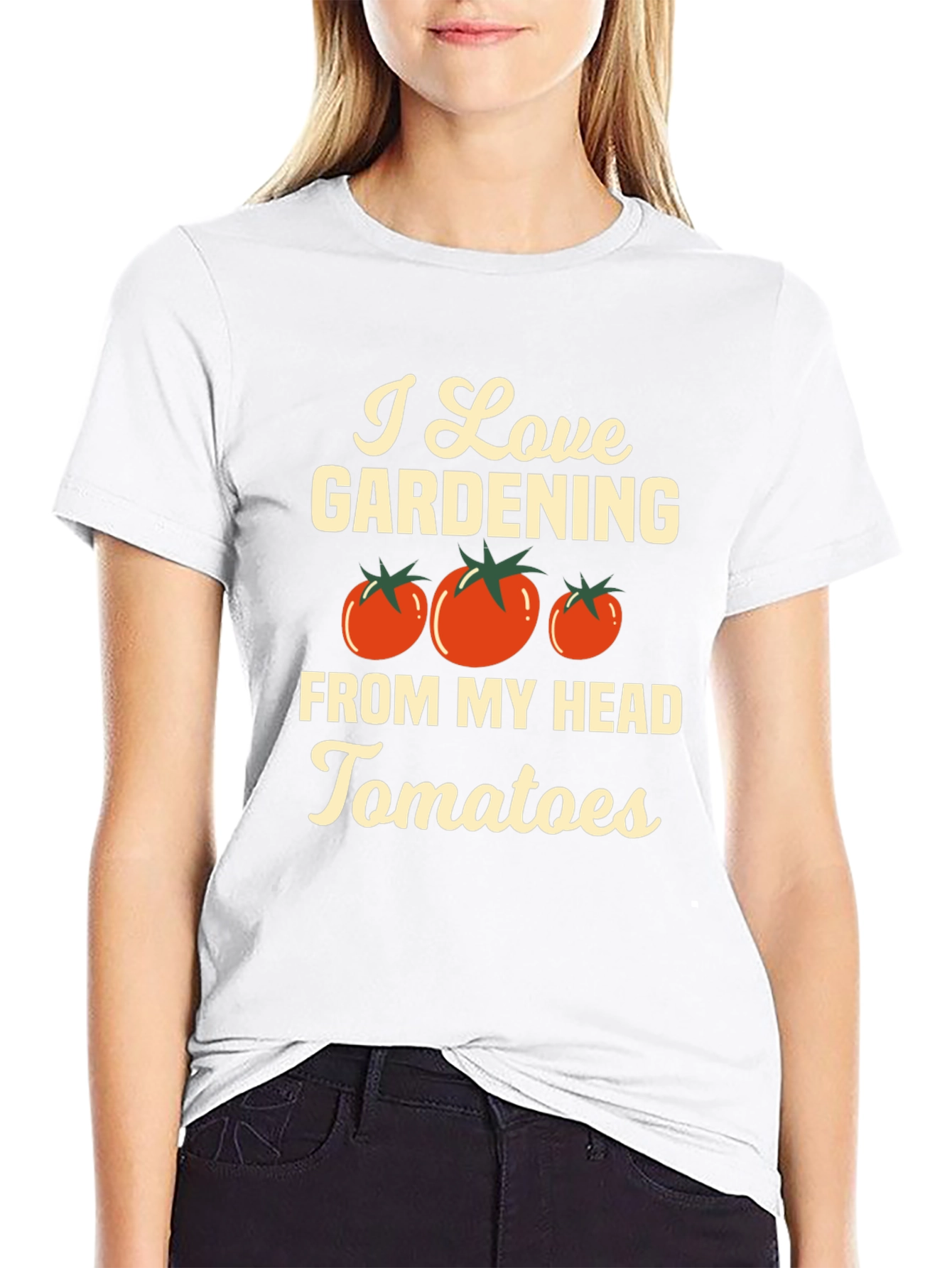 Gardening Tomato Head T-Shirt