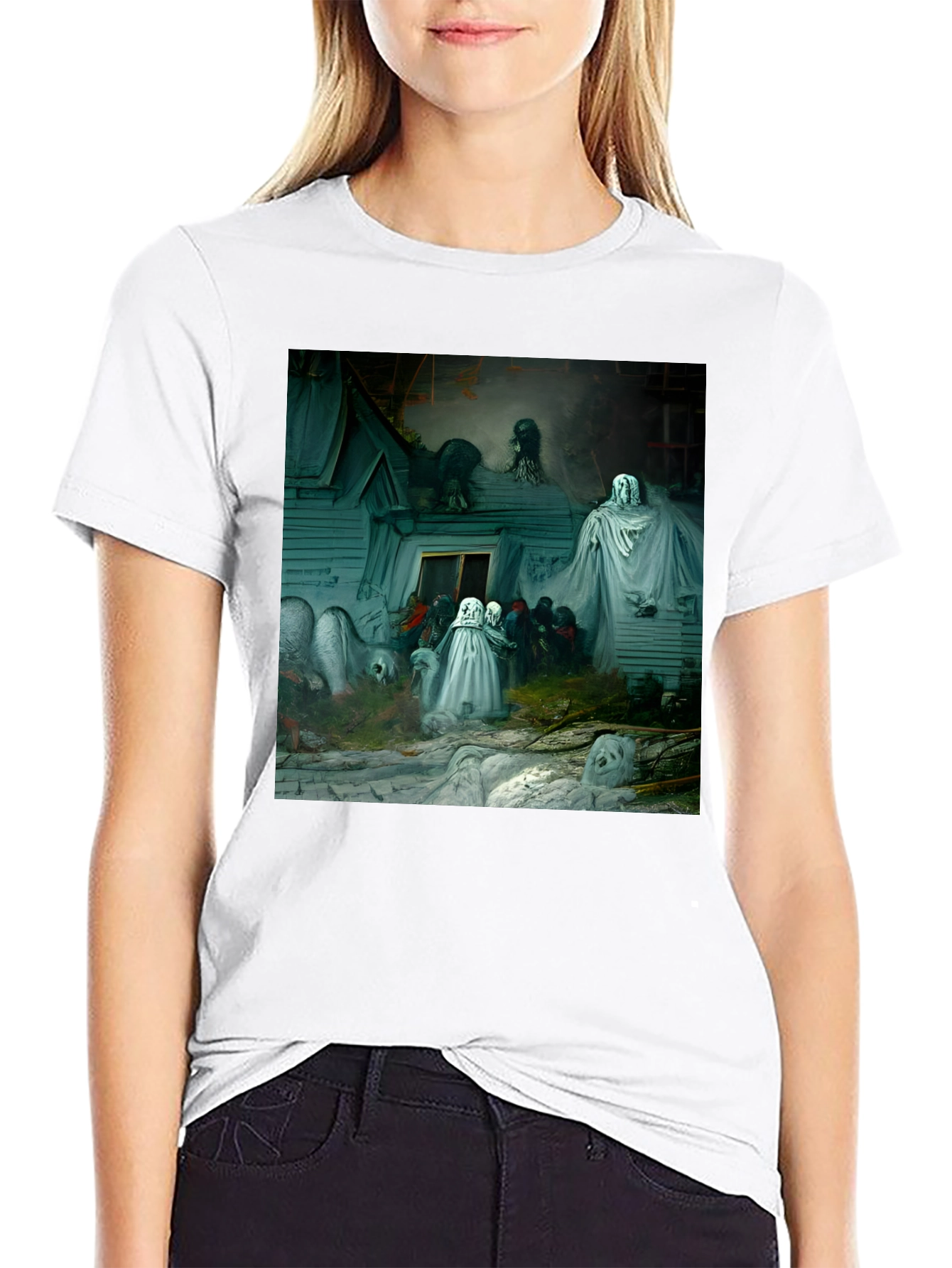 Ghostly Gathering Graphic Tee