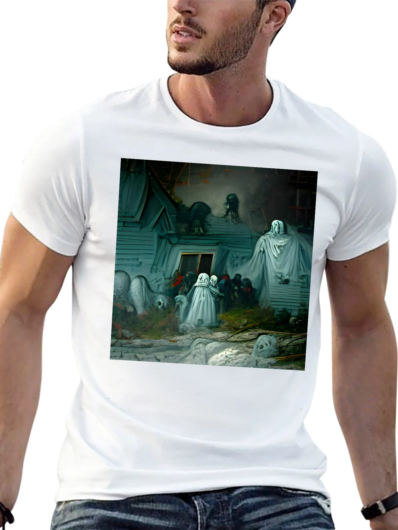 Ghostly Gathering Graphic Tee