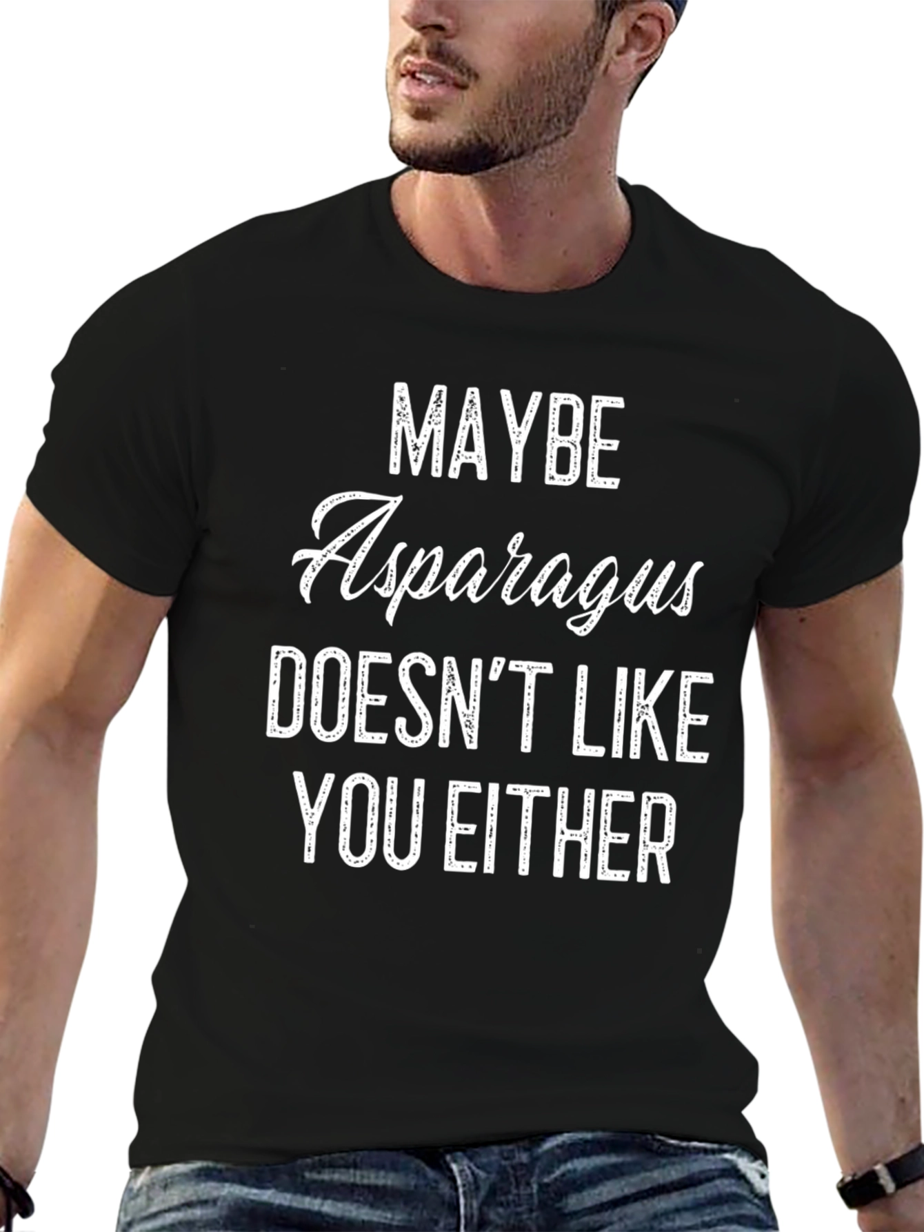 Funny Asparagus Graphic T-Shirt
