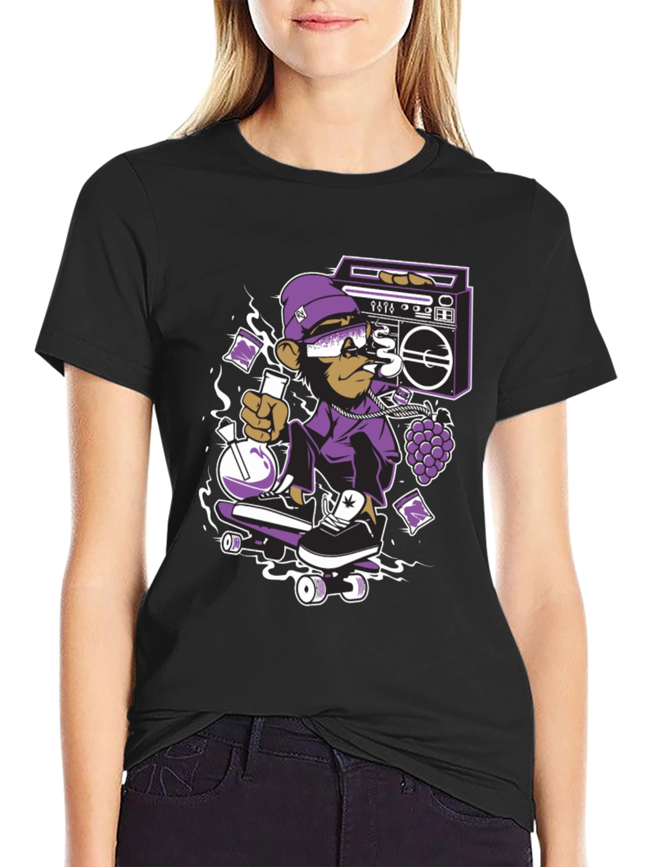 Cool Monkey Graphic Tee