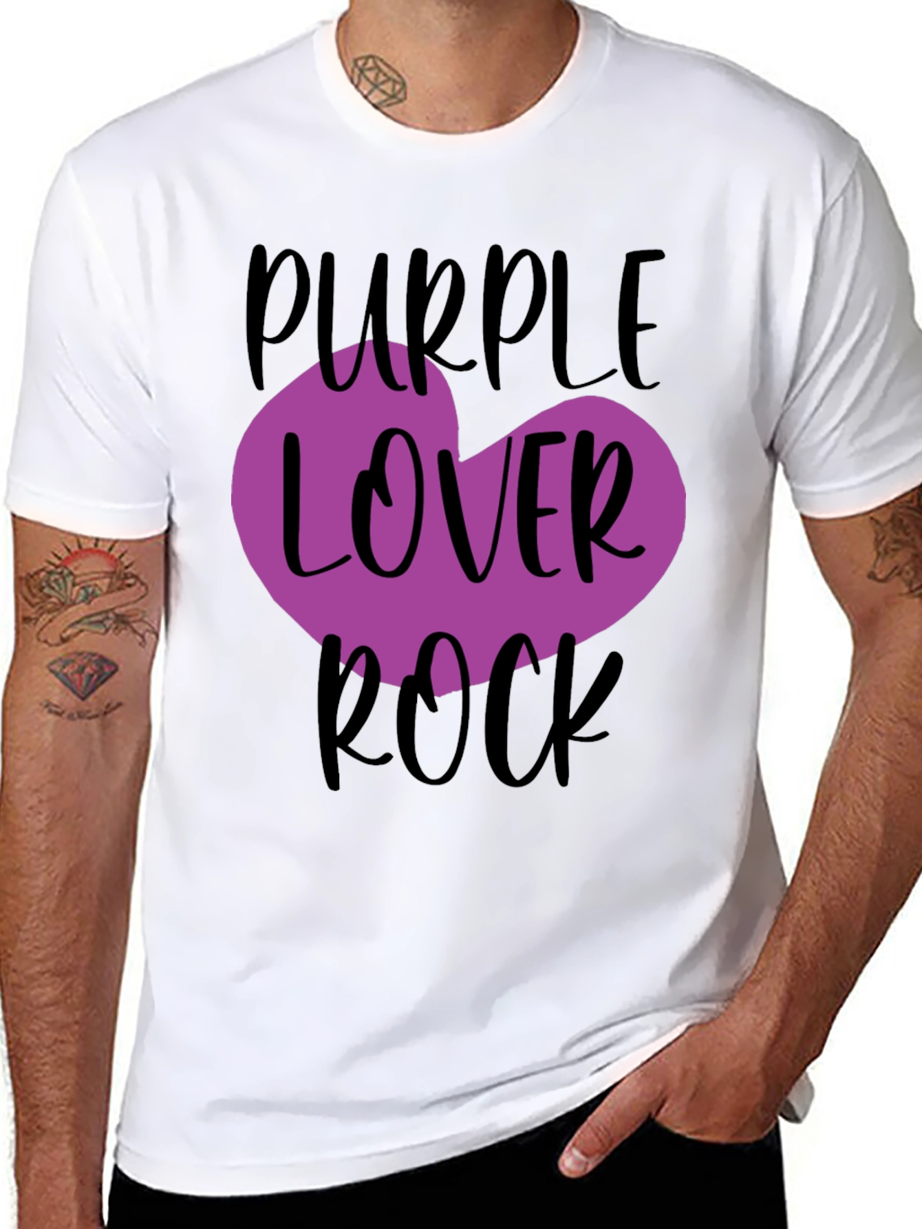 Purple Lover Rock T-Shirt