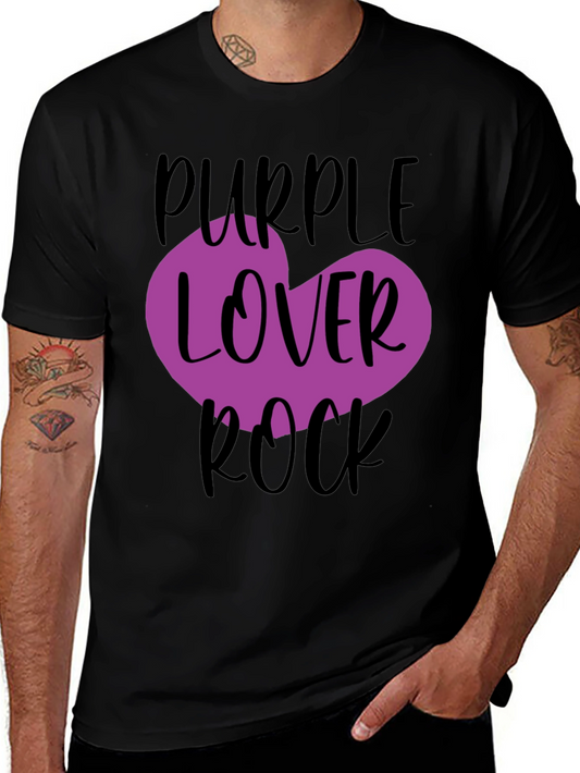 Purple Lover Rock T-Shirt