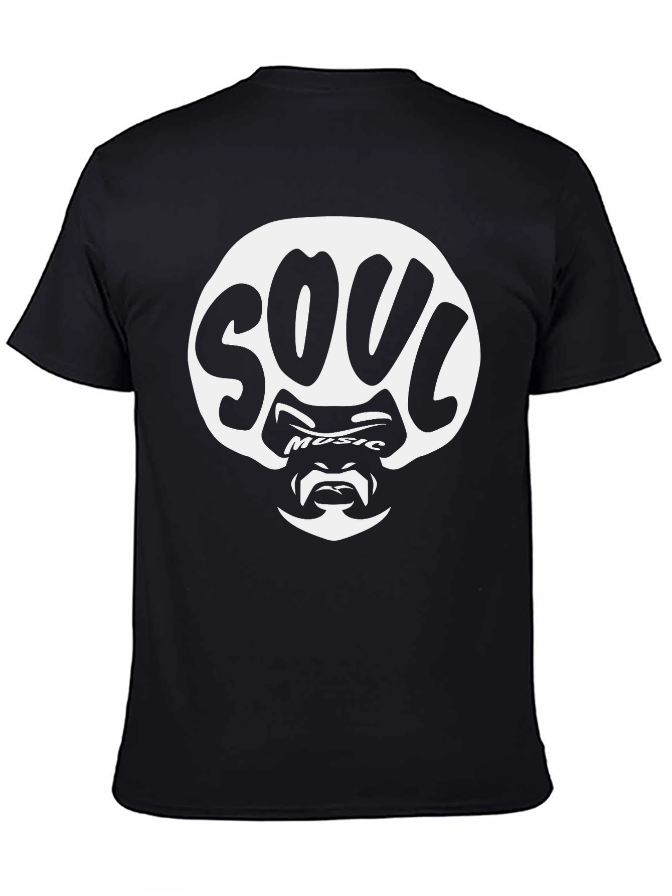Soul Music Graphic T-Shirt - Black