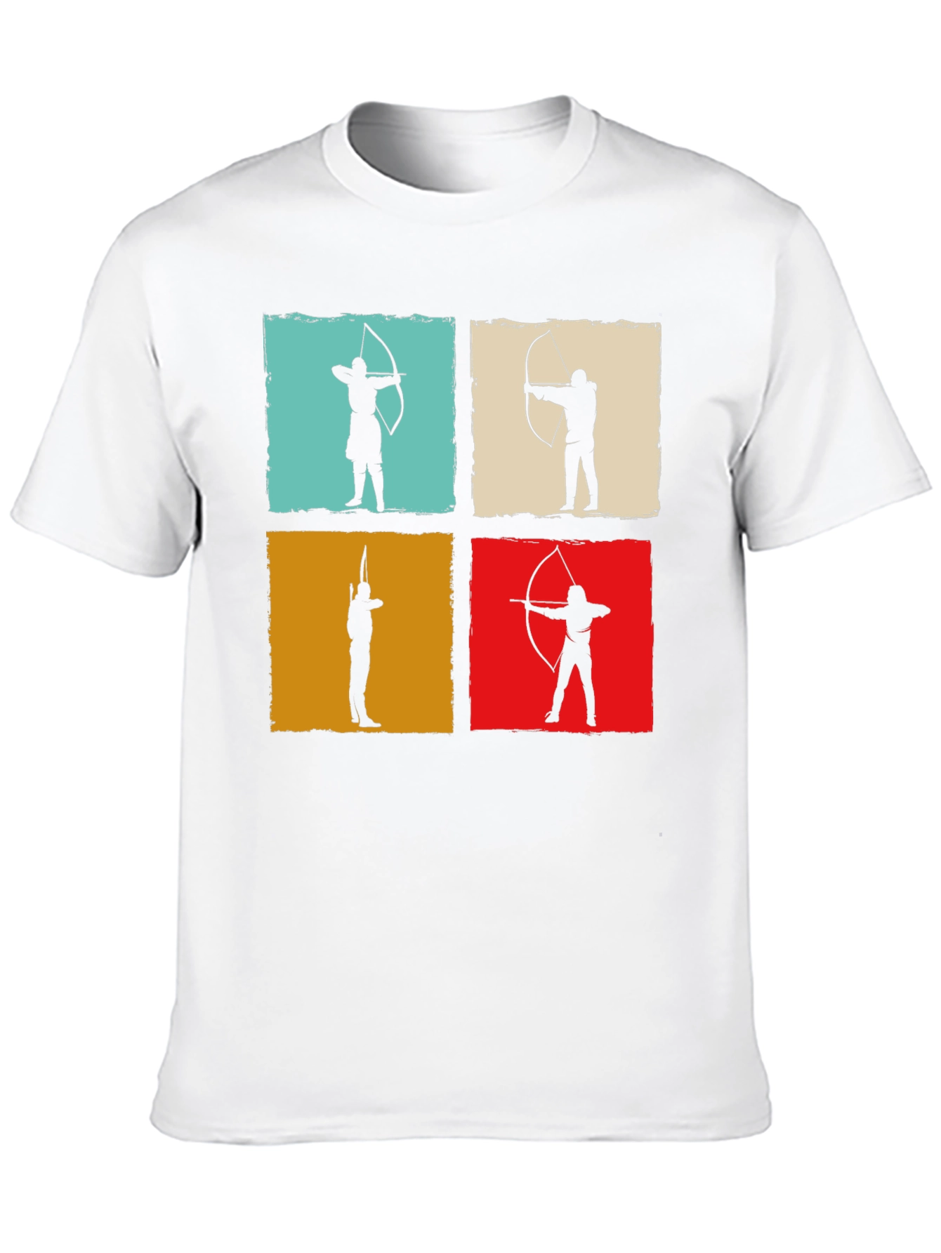 Archery Silhouette Graphic Tee - Black T-Shirt