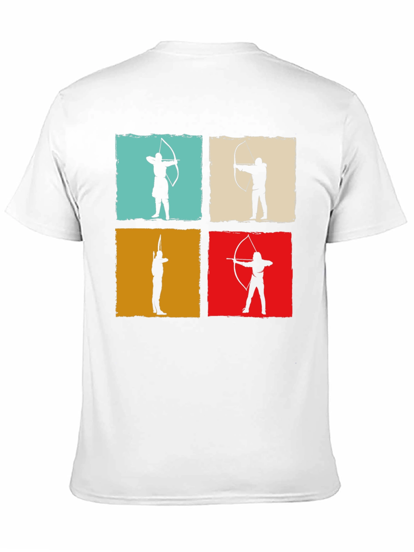 Archery Silhouette Graphic Tee - Black T-Shirt