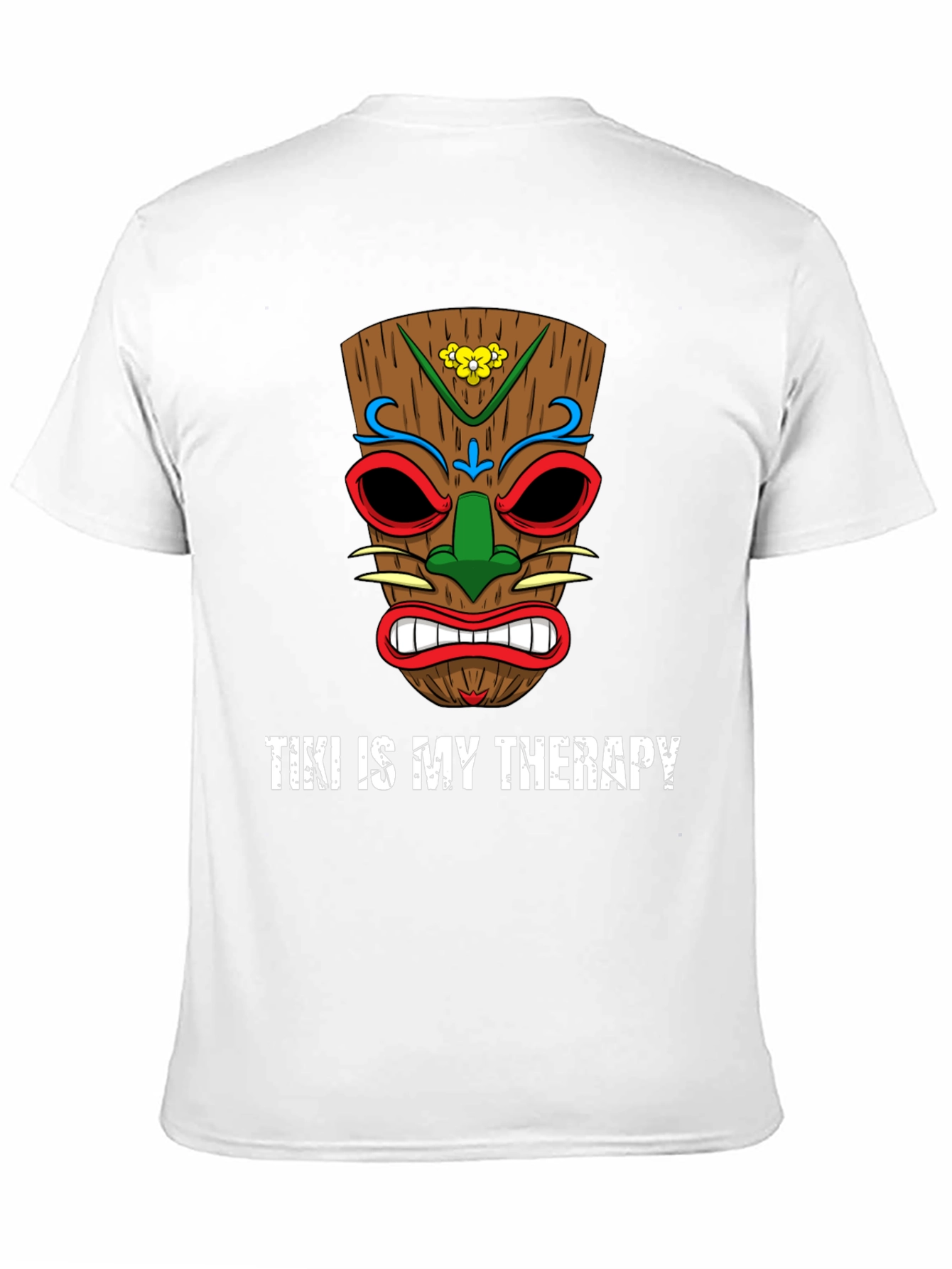 Tiki Is My Therapy T-Shirt Novelty Graphic Tee