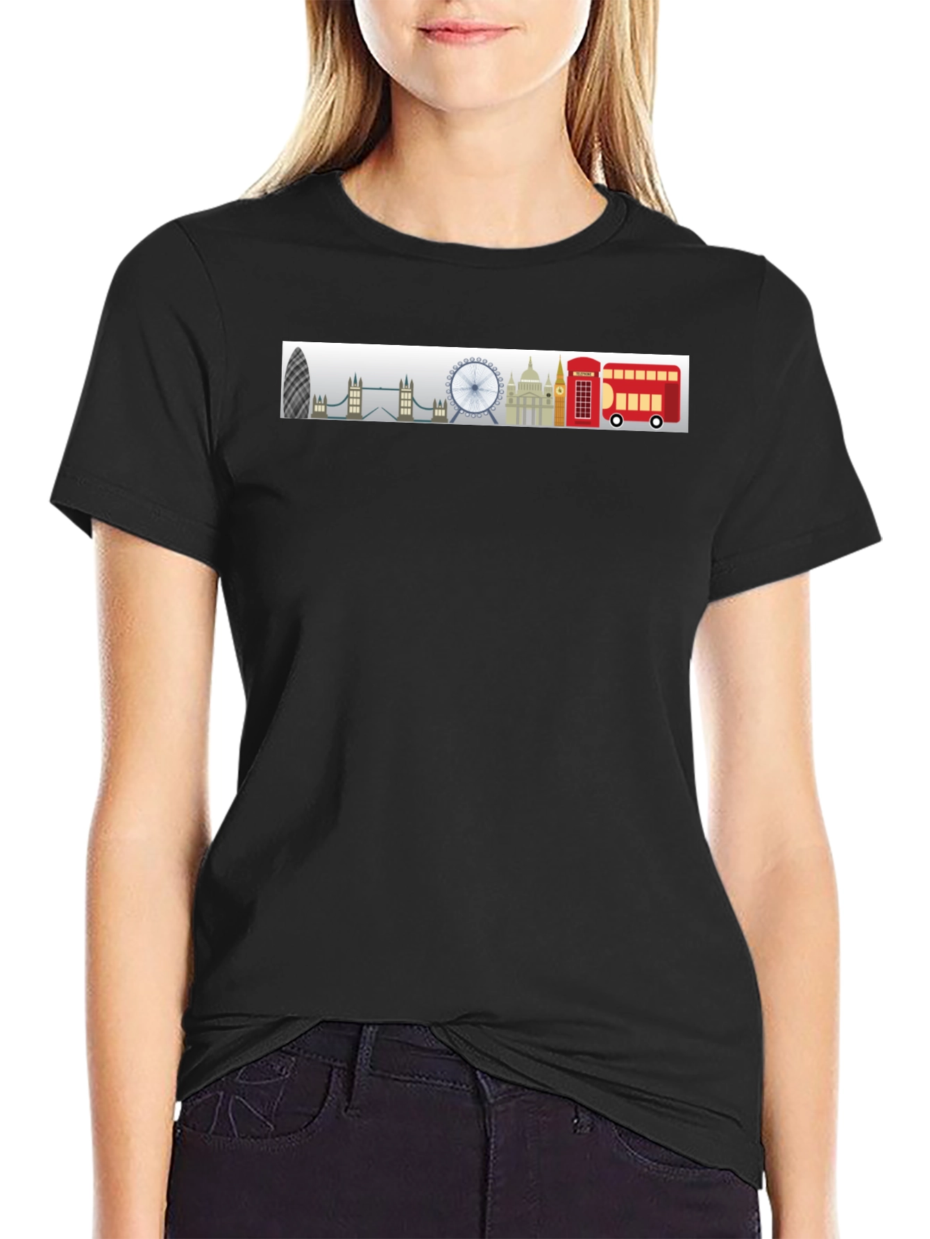 London Skyline Graphic T-Shirt
