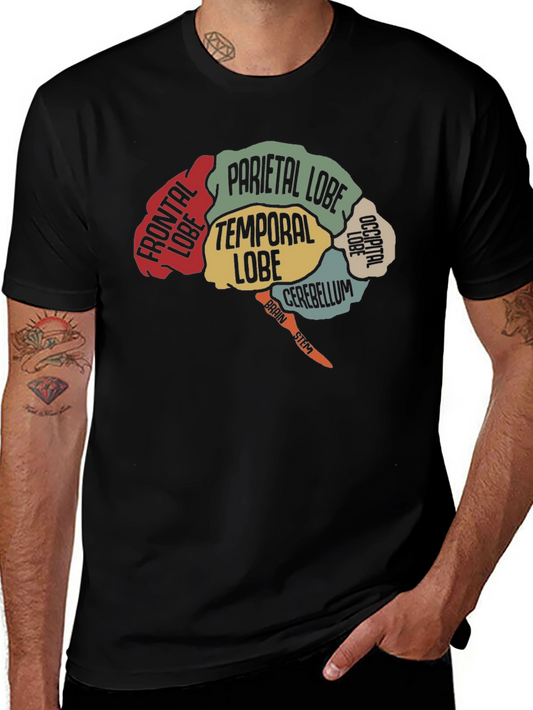 Brain Anatomy T-Shirt - Neurology Tee