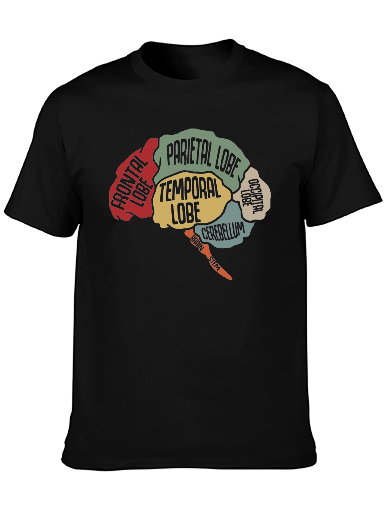 Brain Anatomy T-Shirt - Neurology Tee