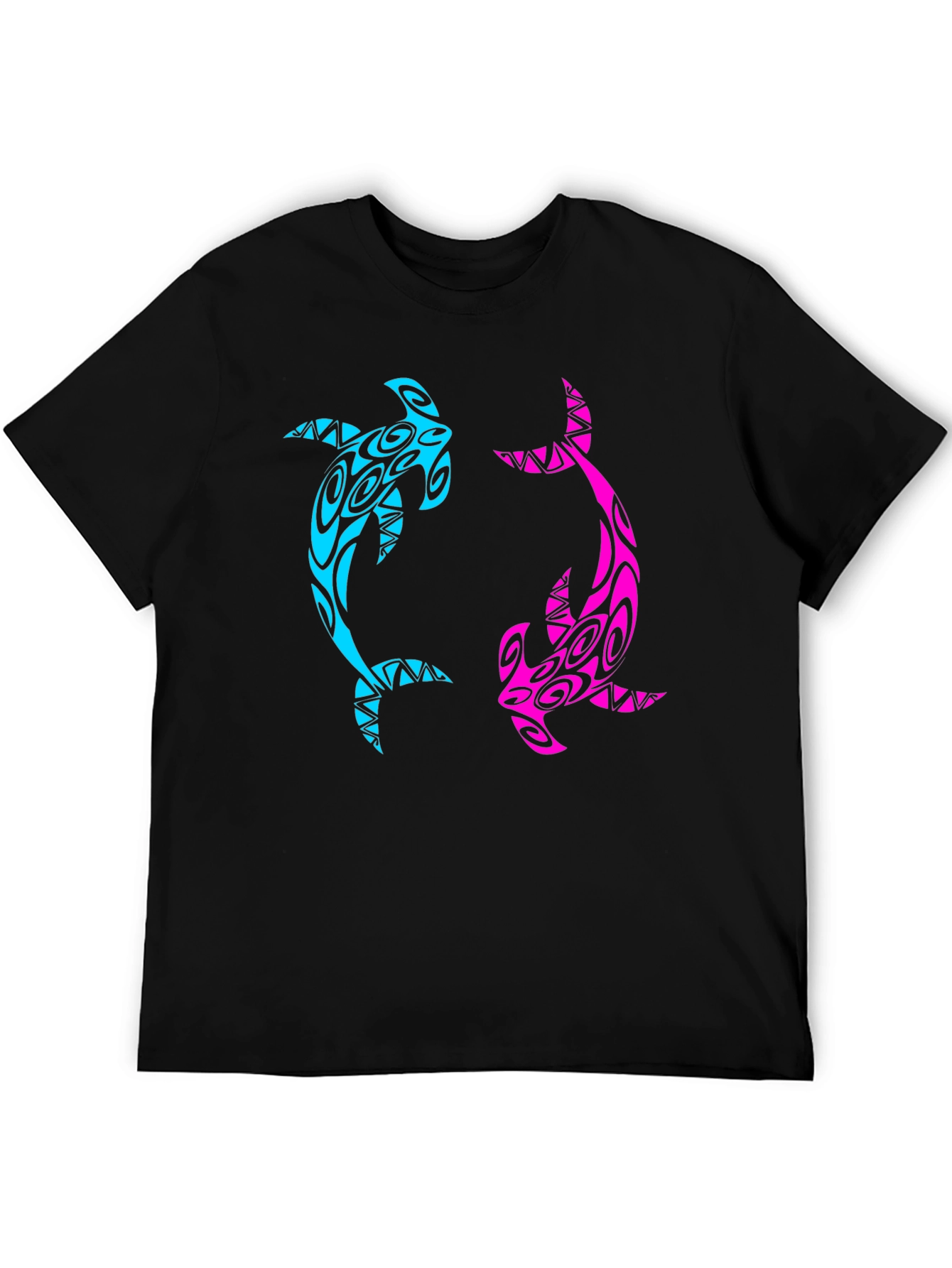Hammerhead Tribal Graphic T-Shirt