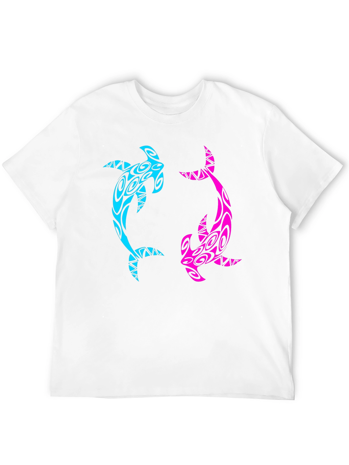 Hammerhead Tribal Graphic T-Shirt