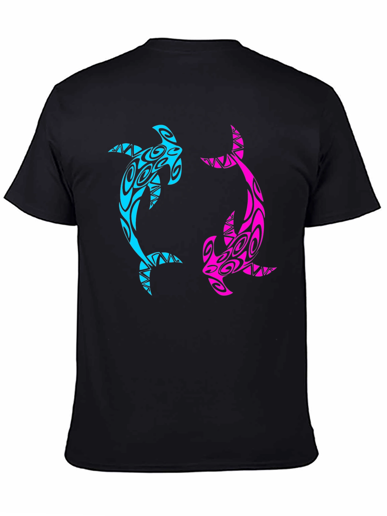 Hammerhead Tribal Graphic T-Shirt