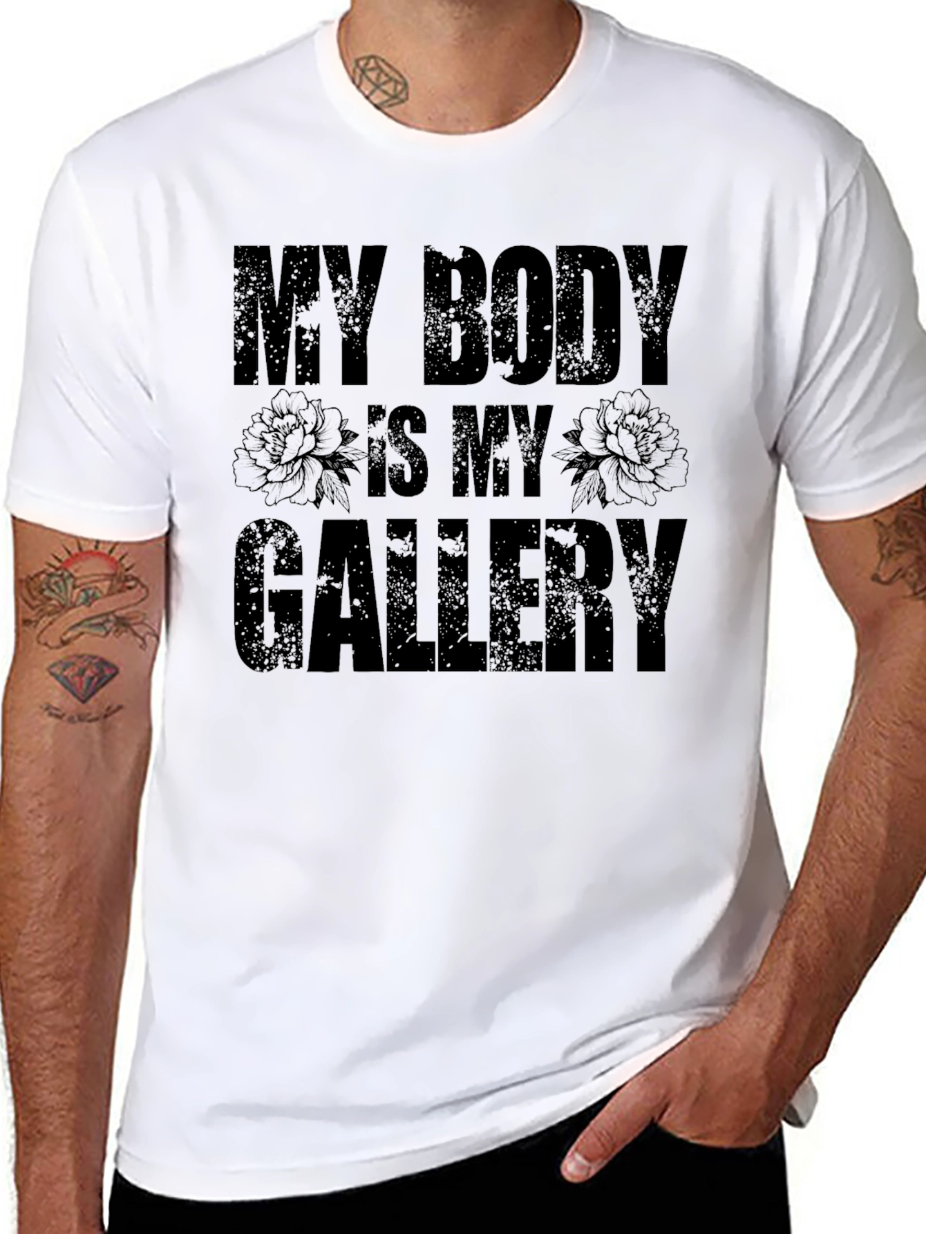 My Body is My Gallery Graphic Tee