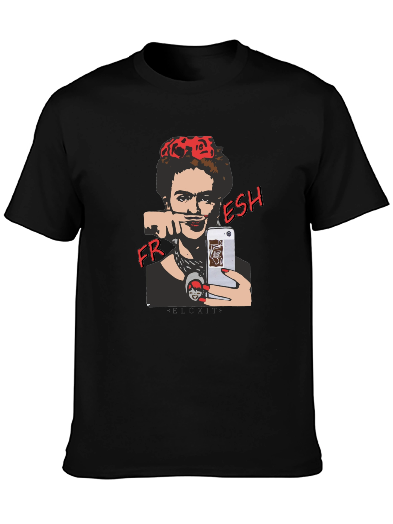 Frida Fresh Graphic T-Shirt - Modern Art Tee