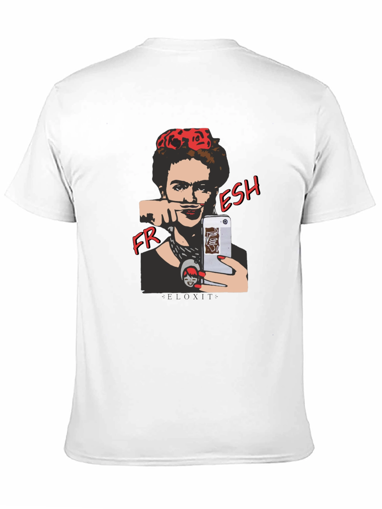 Frida Fresh Graphic T-Shirt - Modern Art Tee
