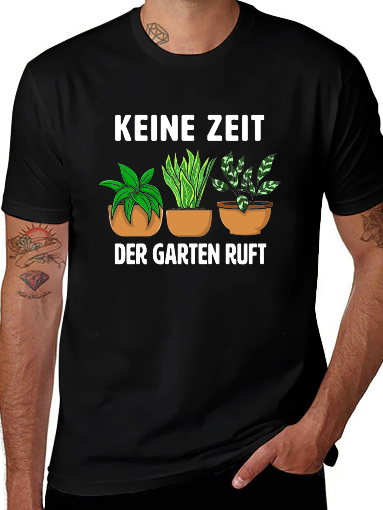 Gardening T-Shirt - Keine Zeit Der Garten Ruft