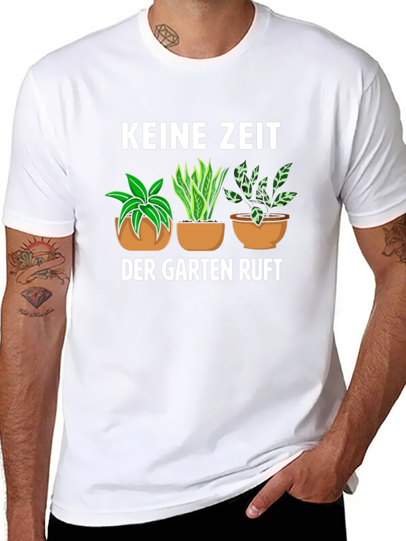 Gardening T-Shirt - Keine Zeit Der Garten Ruft