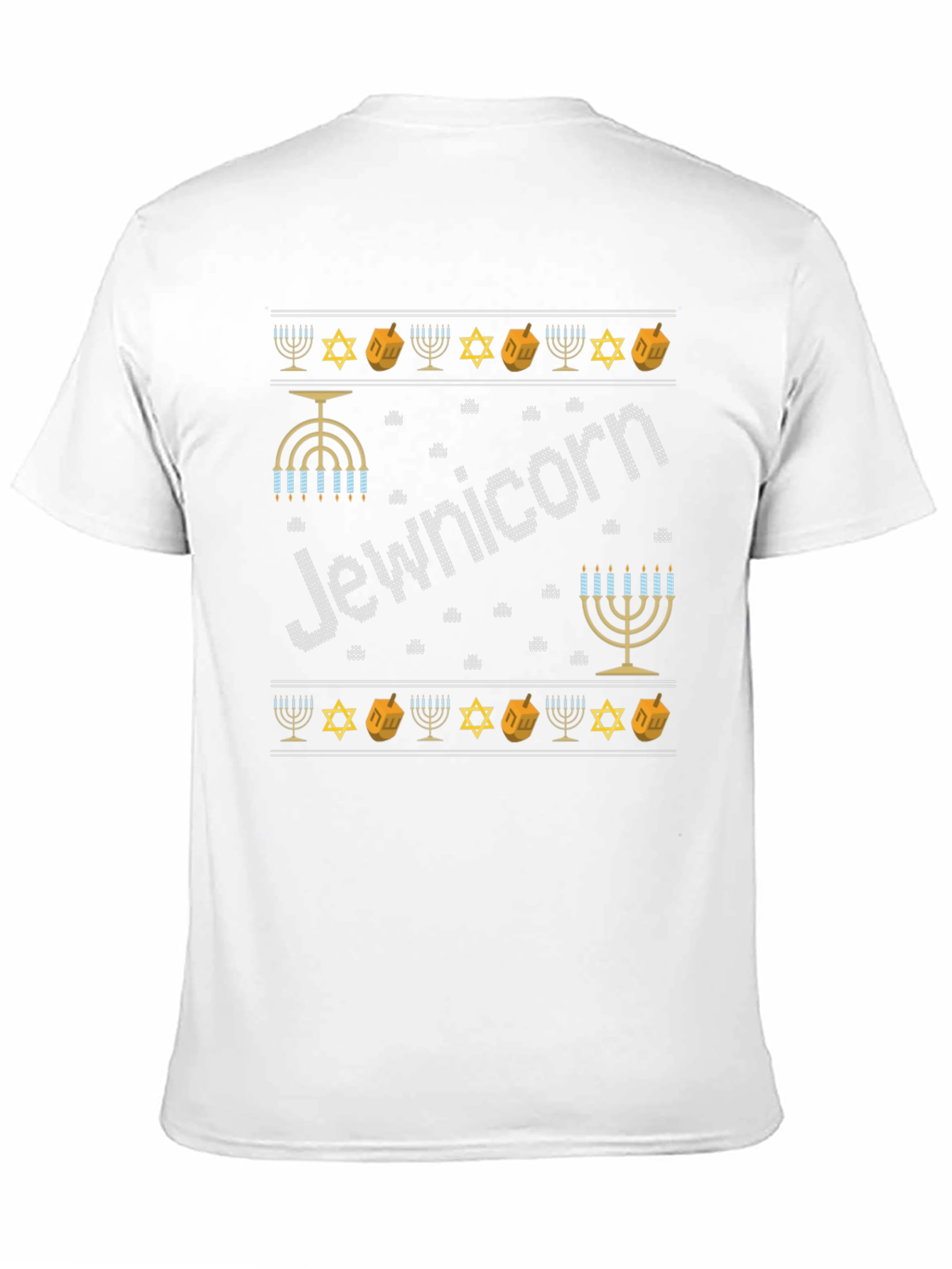 Jewnicorn Hanukkah T-Shirt Holiday Celebration