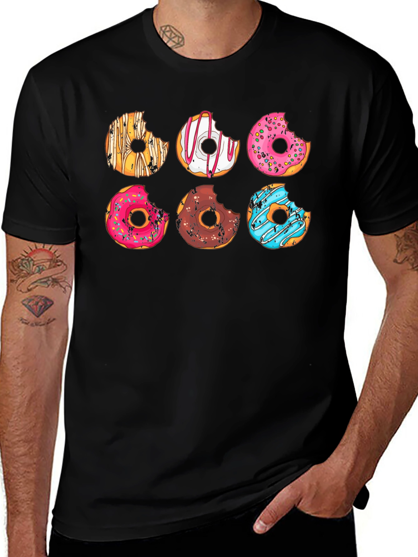 Donut Lovers Tee: Bite into Style!