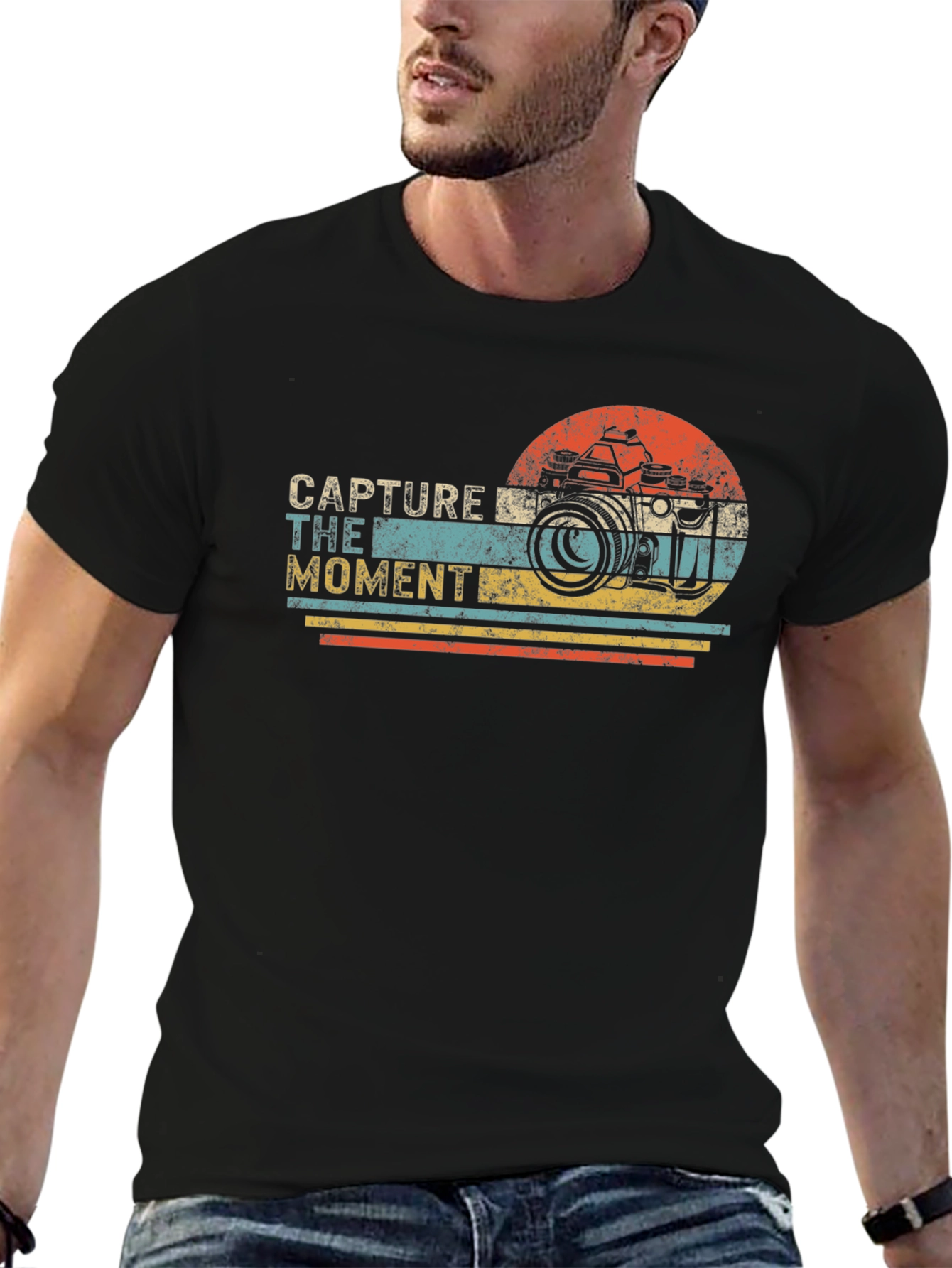 Capture the Moment Retro Camera Graphic Tee