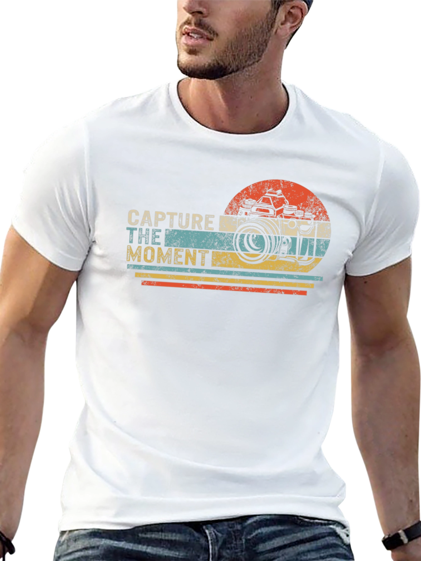 Capture the Moment Retro Camera Graphic Tee