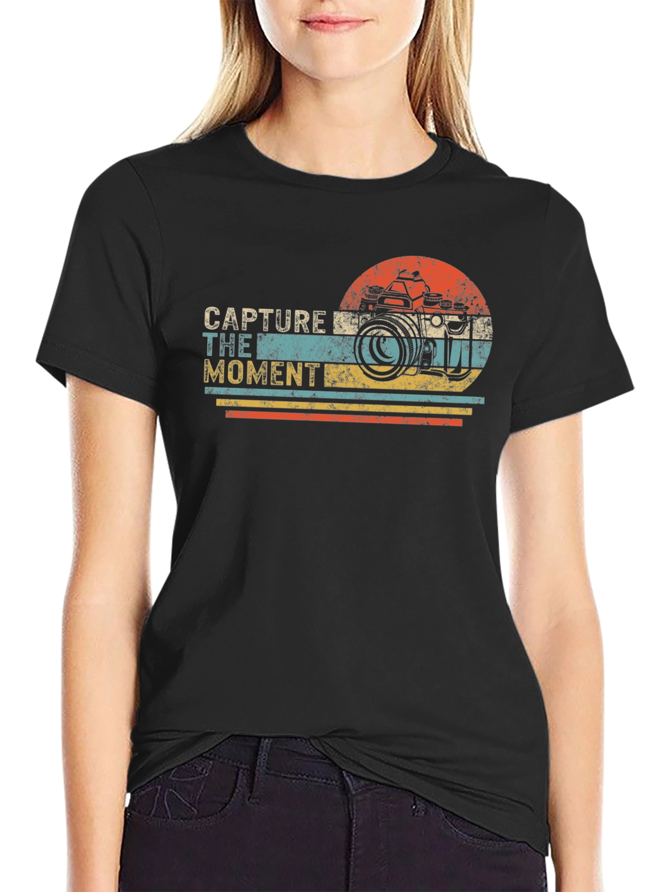 Capture the Moment Retro Camera Graphic Tee