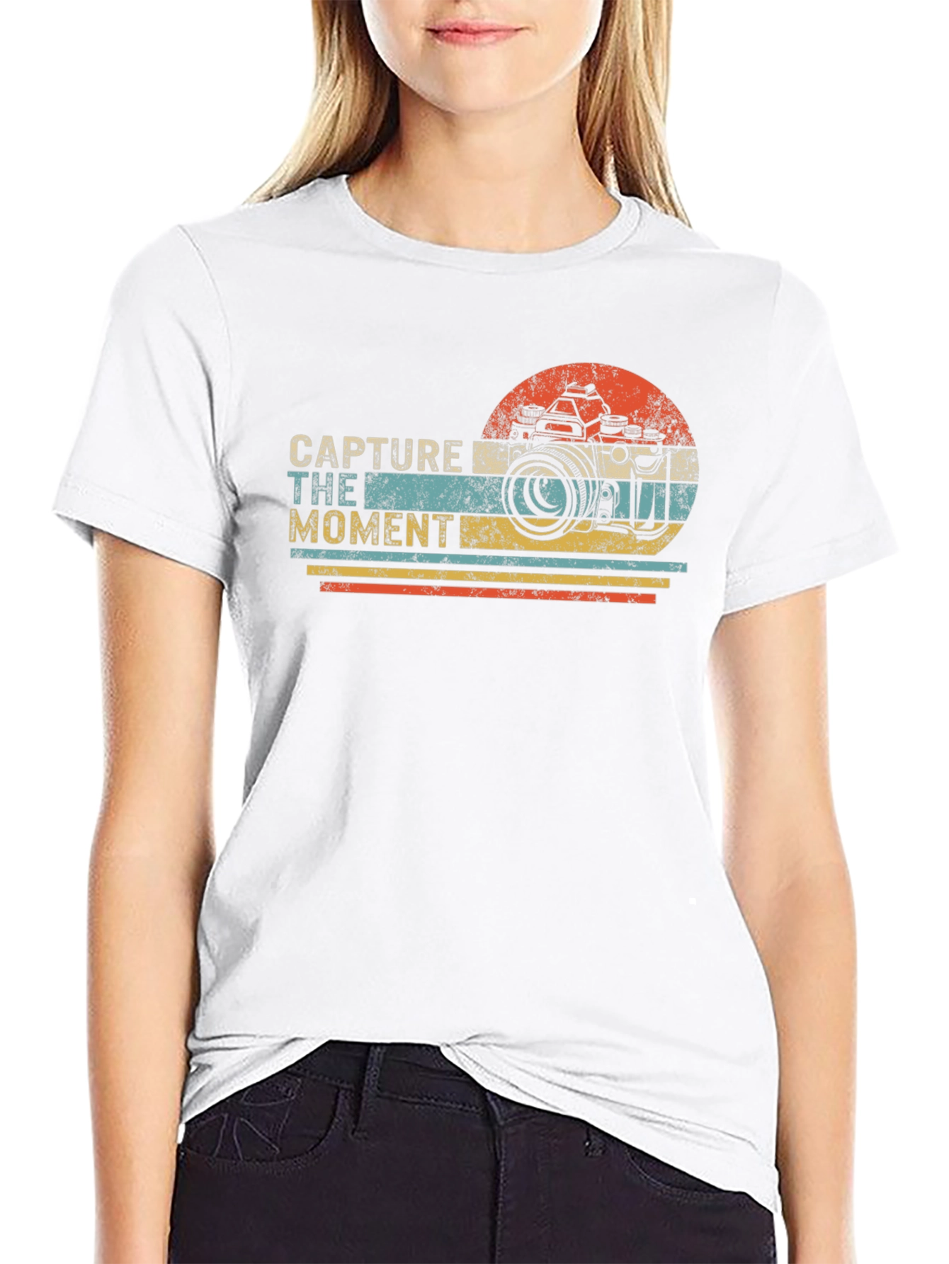 Capture the Moment Retro Camera Graphic Tee