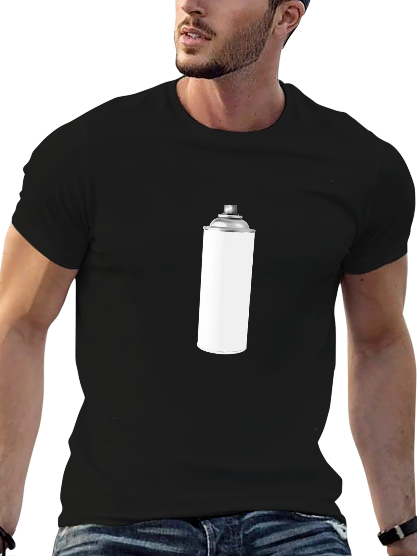 Spray Paint Graphic T-Shirt - Urban Style Tee