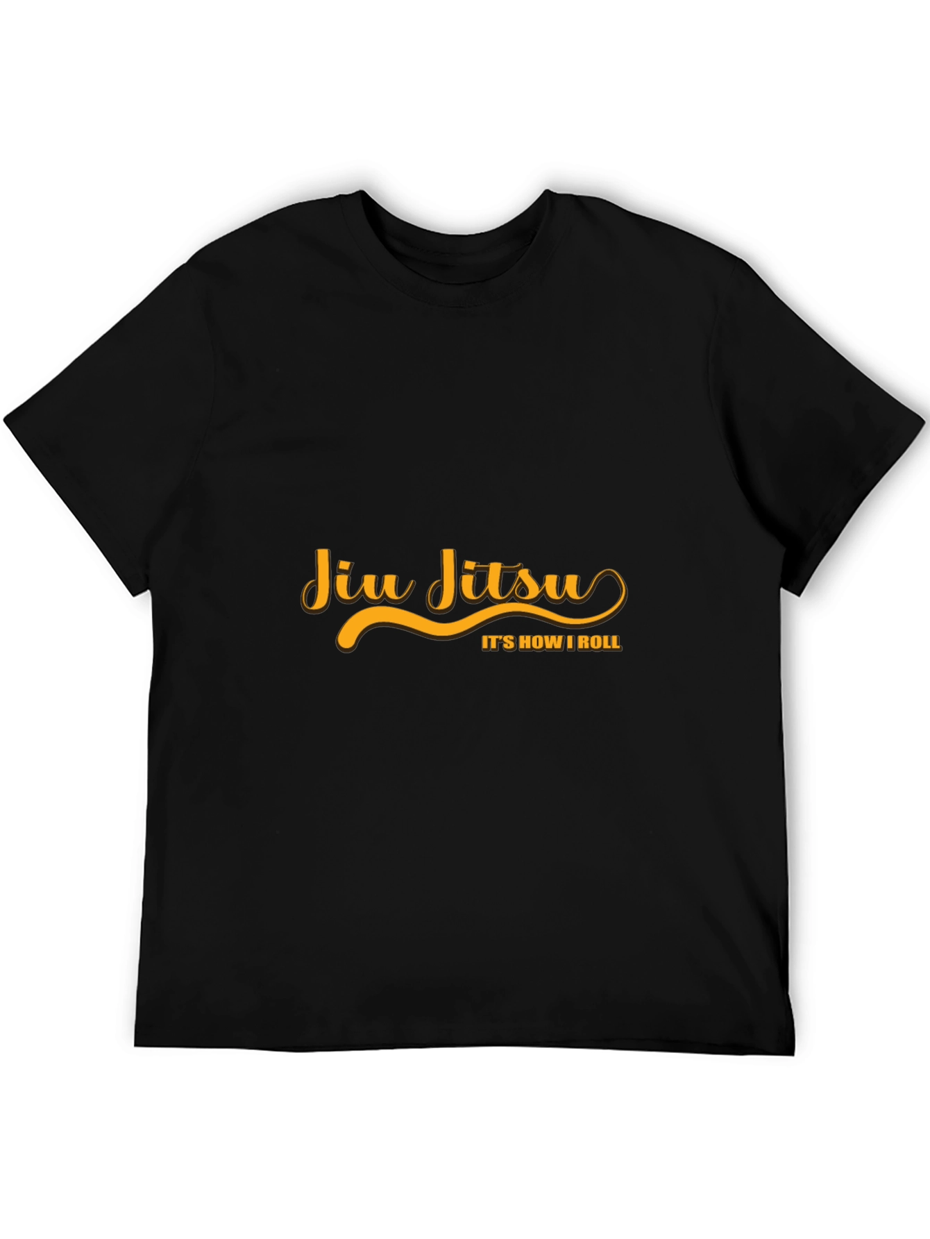 Jiu Jitsu Its How I Roll Black T-Shirt