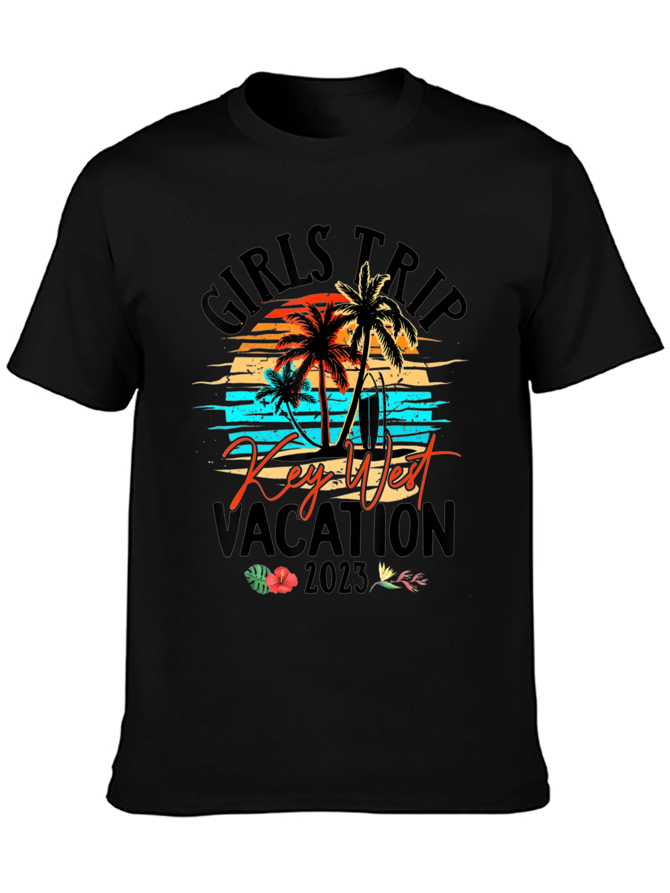 Girls Trip Key West Vacation 2023 T-Shirt