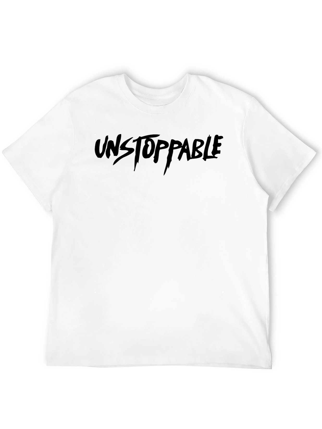 Unstoppable Graphic Tee - Mens Black T-Shirt
