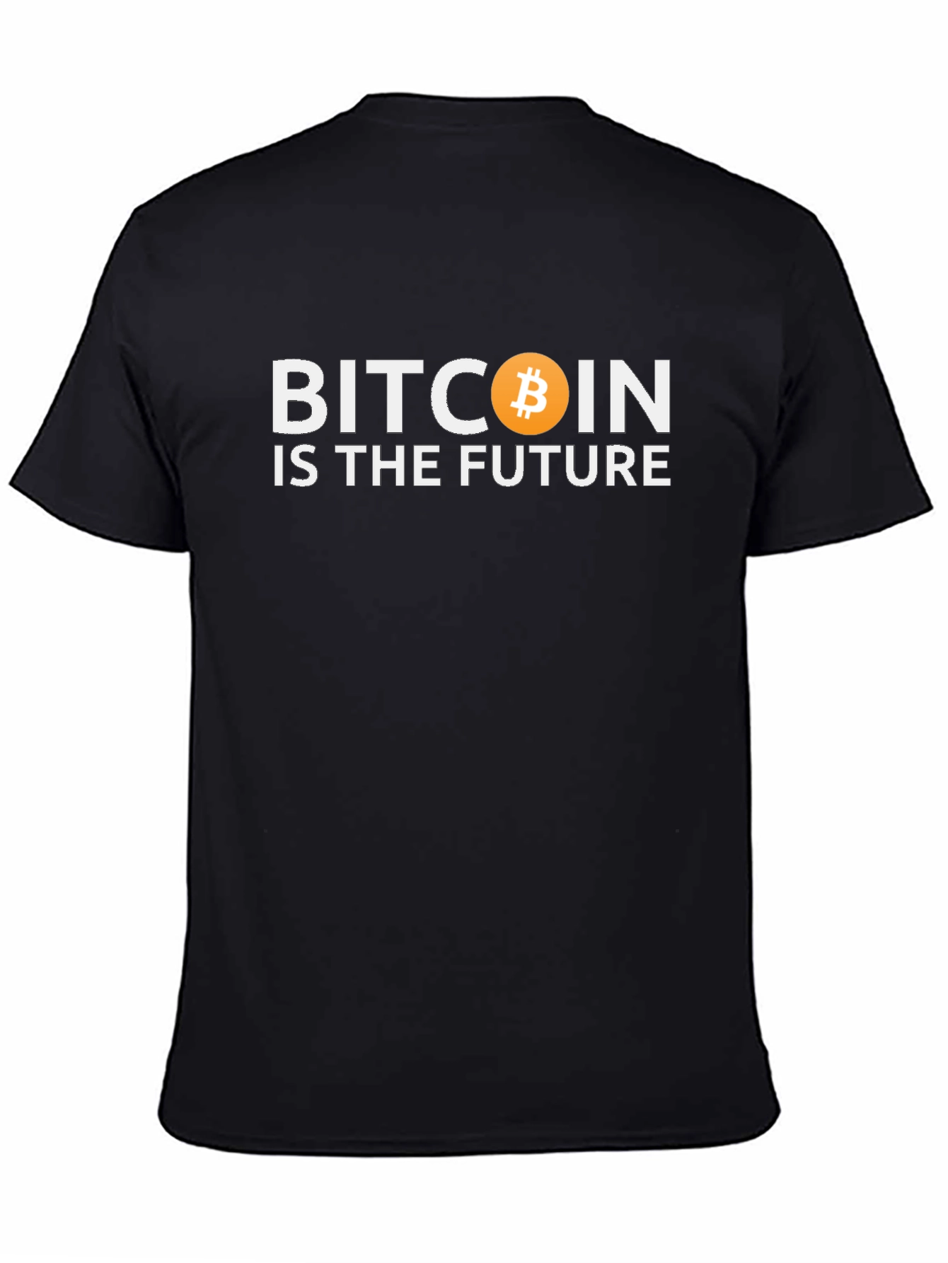 Bitcoin is the Future Black T-Shirt