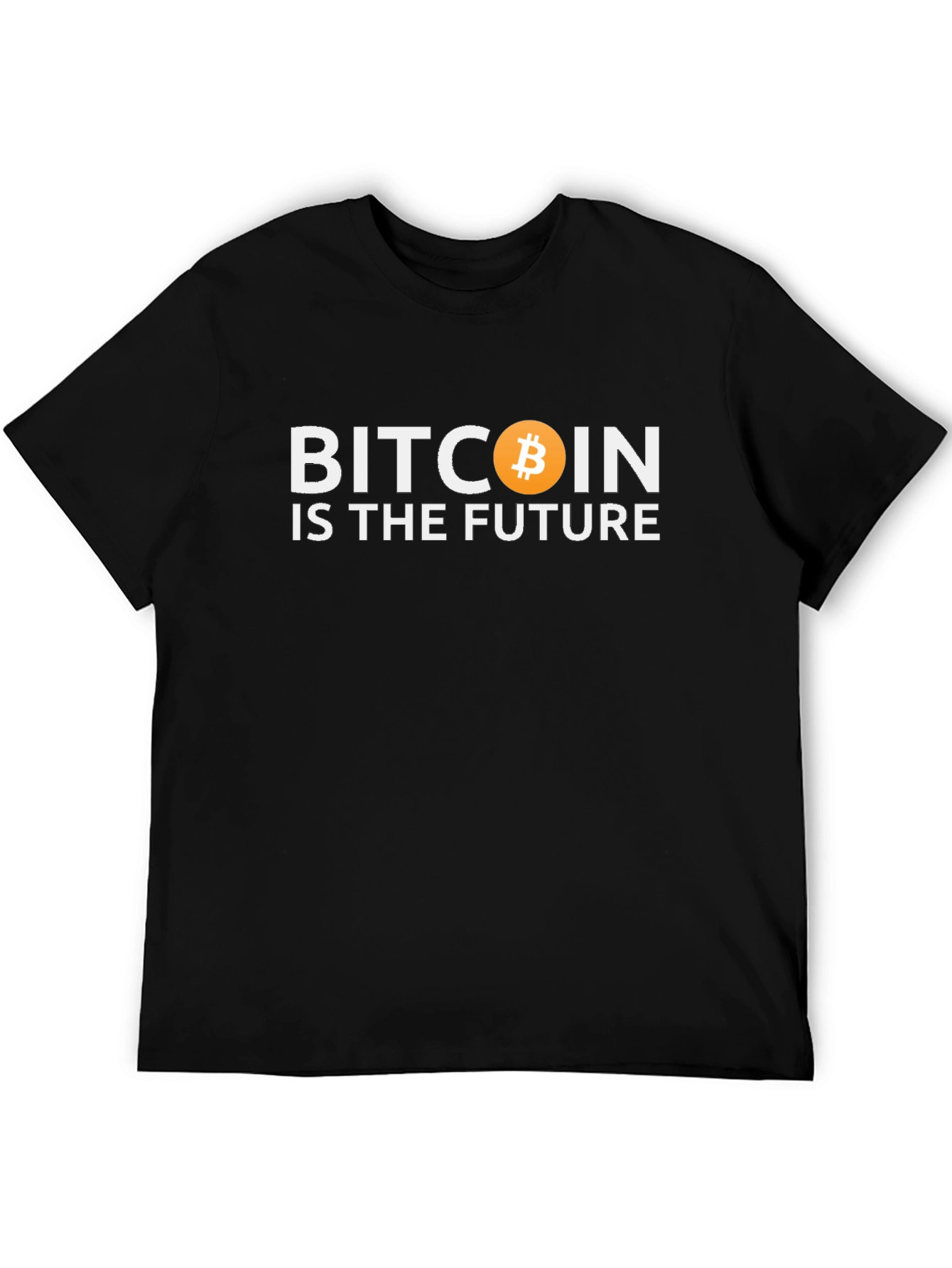Bitcoin is the Future Black T-Shirt