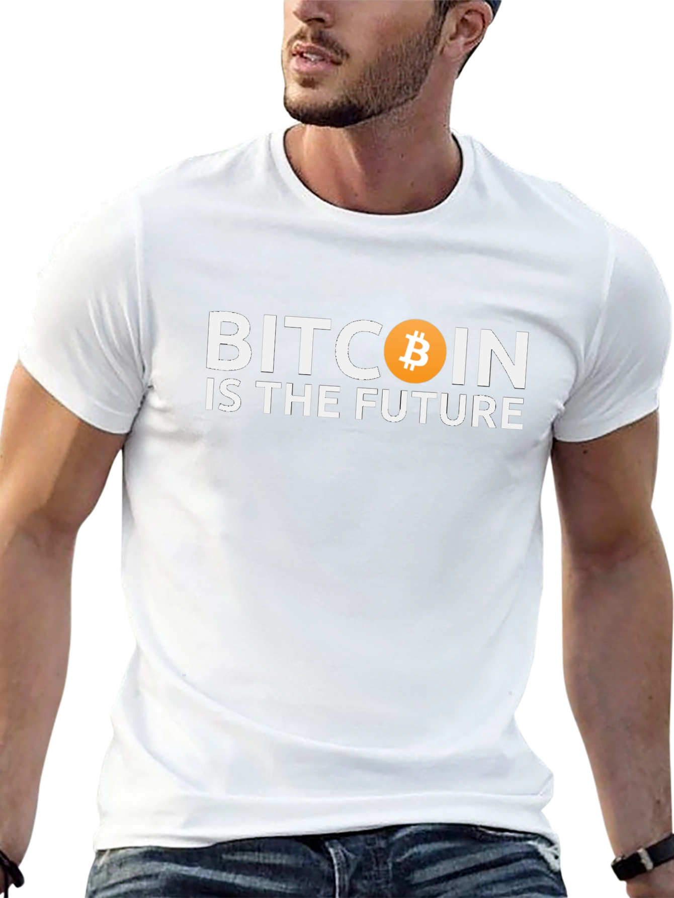 Bitcoin is the Future Black T-Shirt