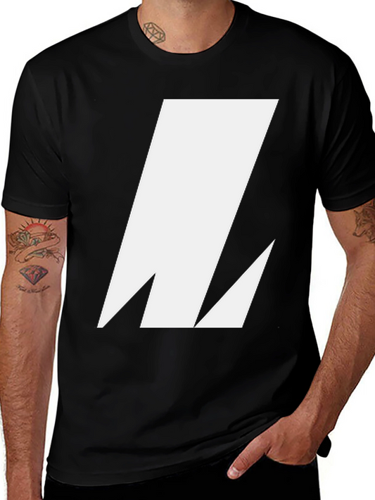 Bold Graphic Tee - Modern Geometric Design