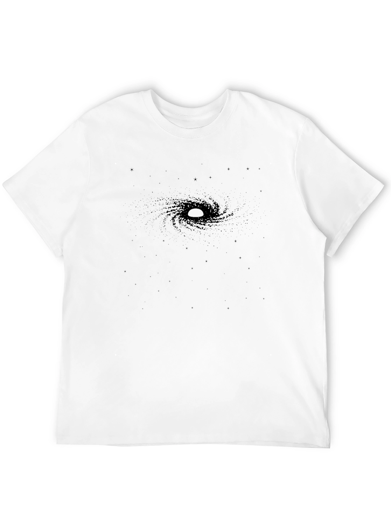 Black Hole Graphic Tee - Modern Style