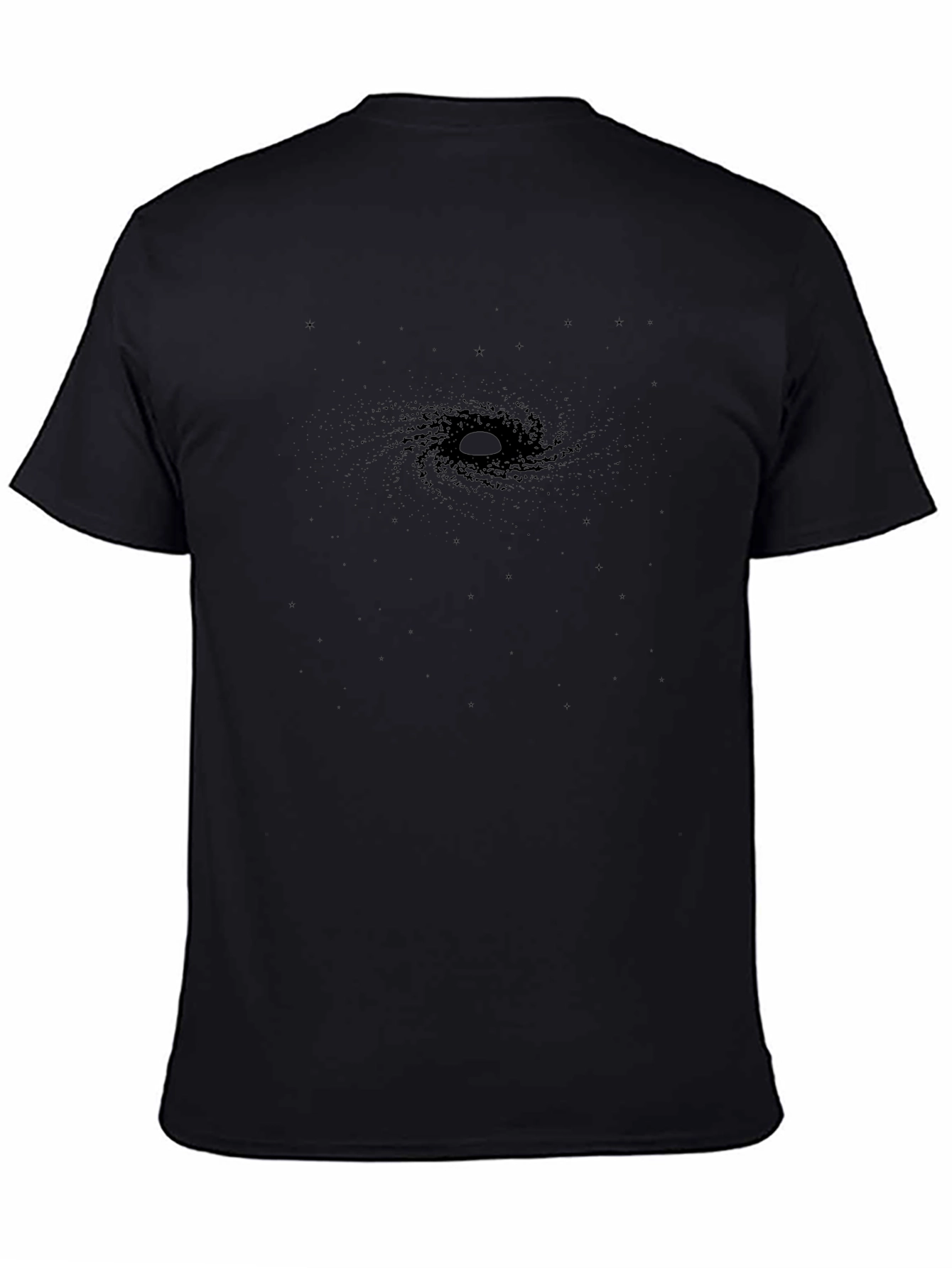 Black Hole Graphic Tee - Modern Style