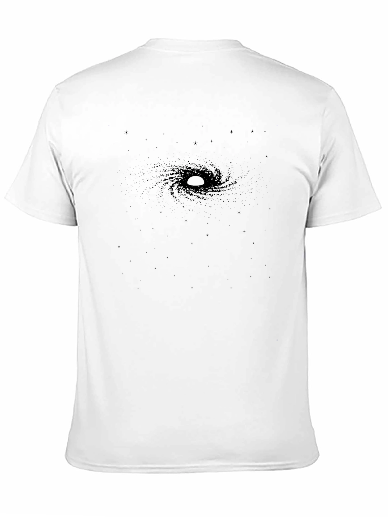 Black Hole Graphic Tee - Modern Style