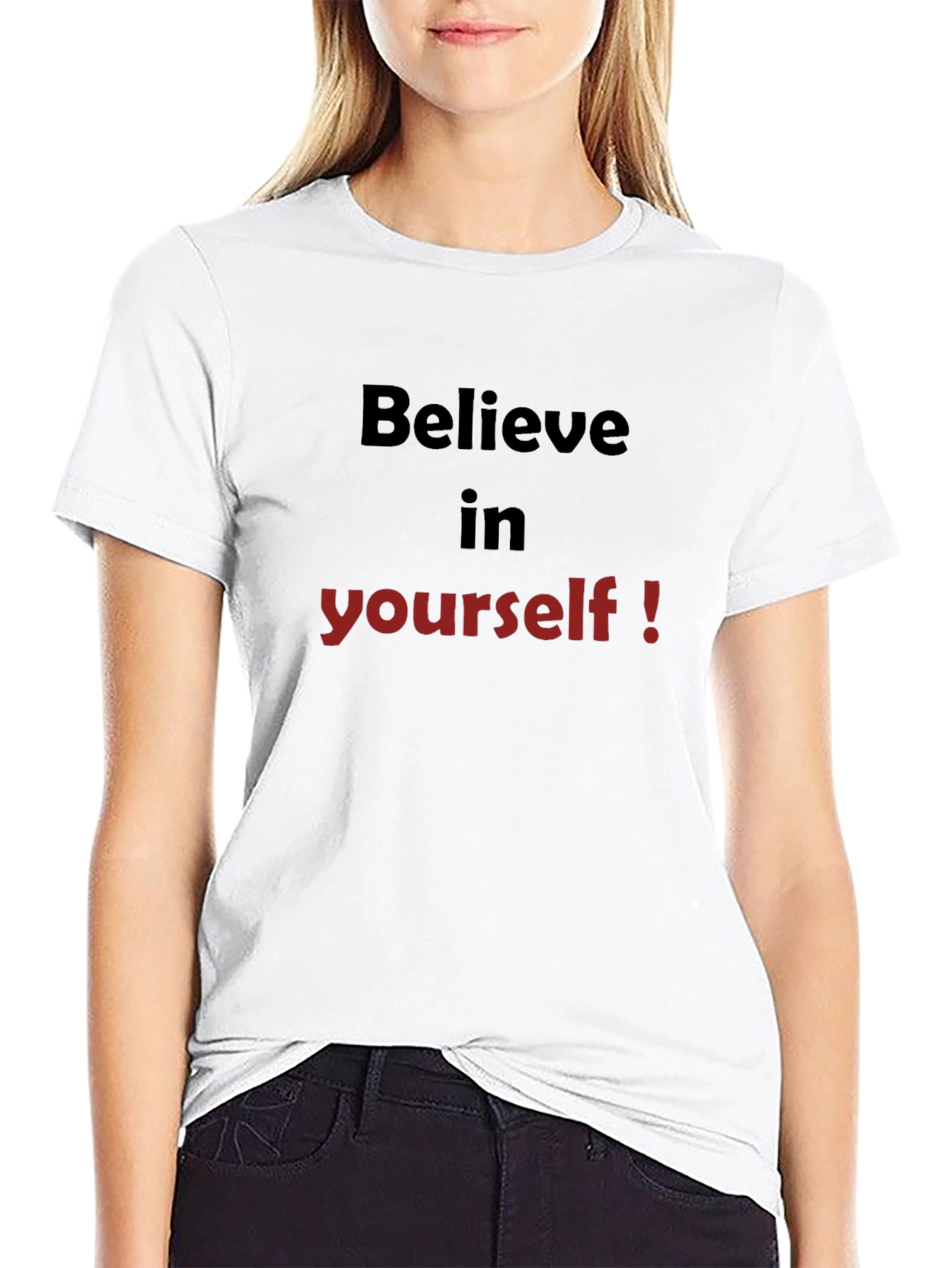 Believe in Yourself Graphic Tee - Motivational T-Shirt