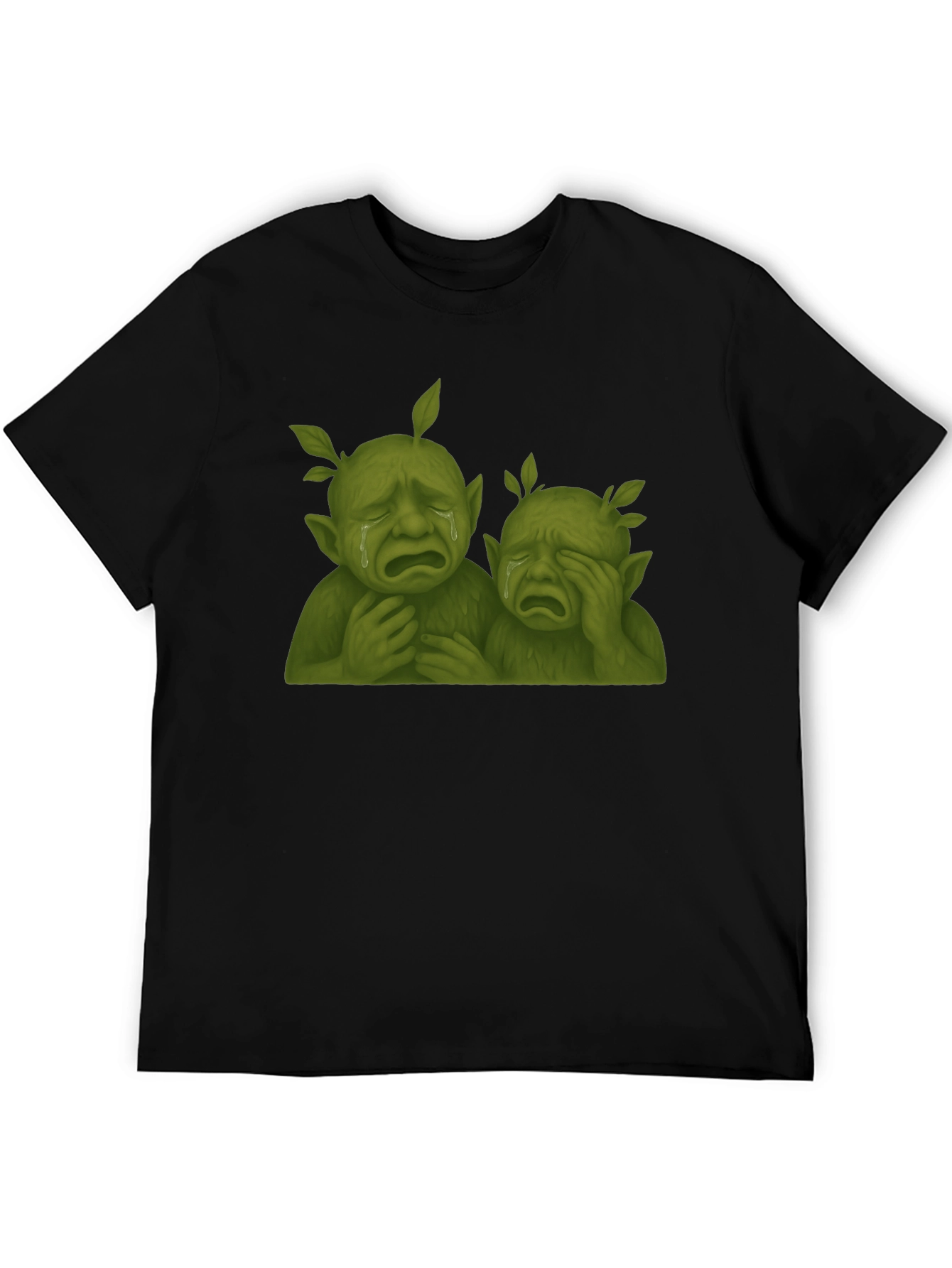 Sad Tree People Graphic T-Shirt