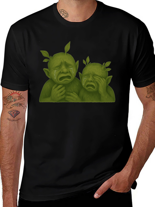 Sad Tree People Graphic T-Shirt