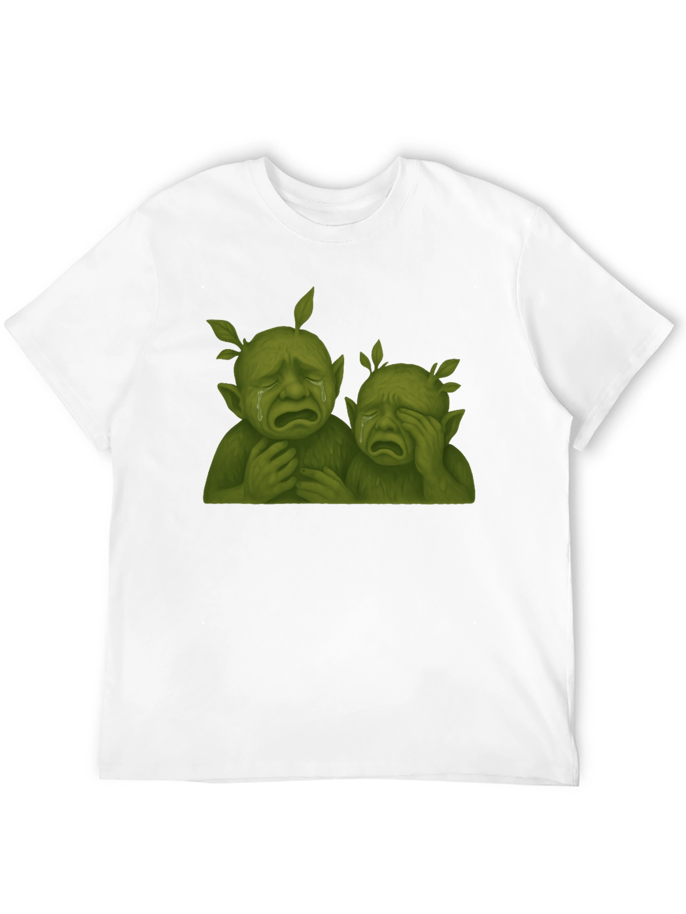 Sad Tree People Graphic T-Shirt