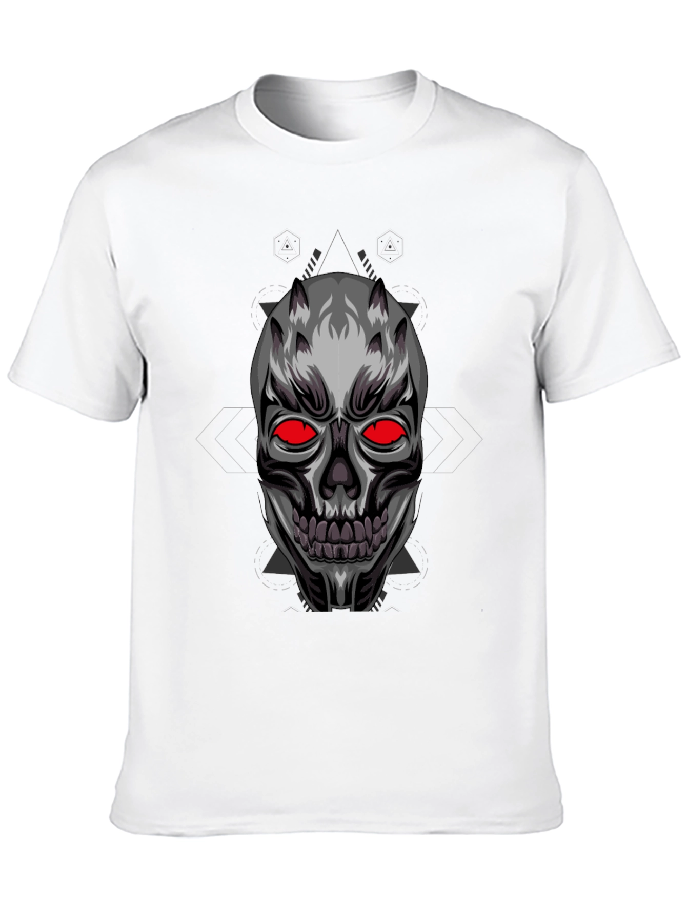 Skull Graphic Black T-Shirt