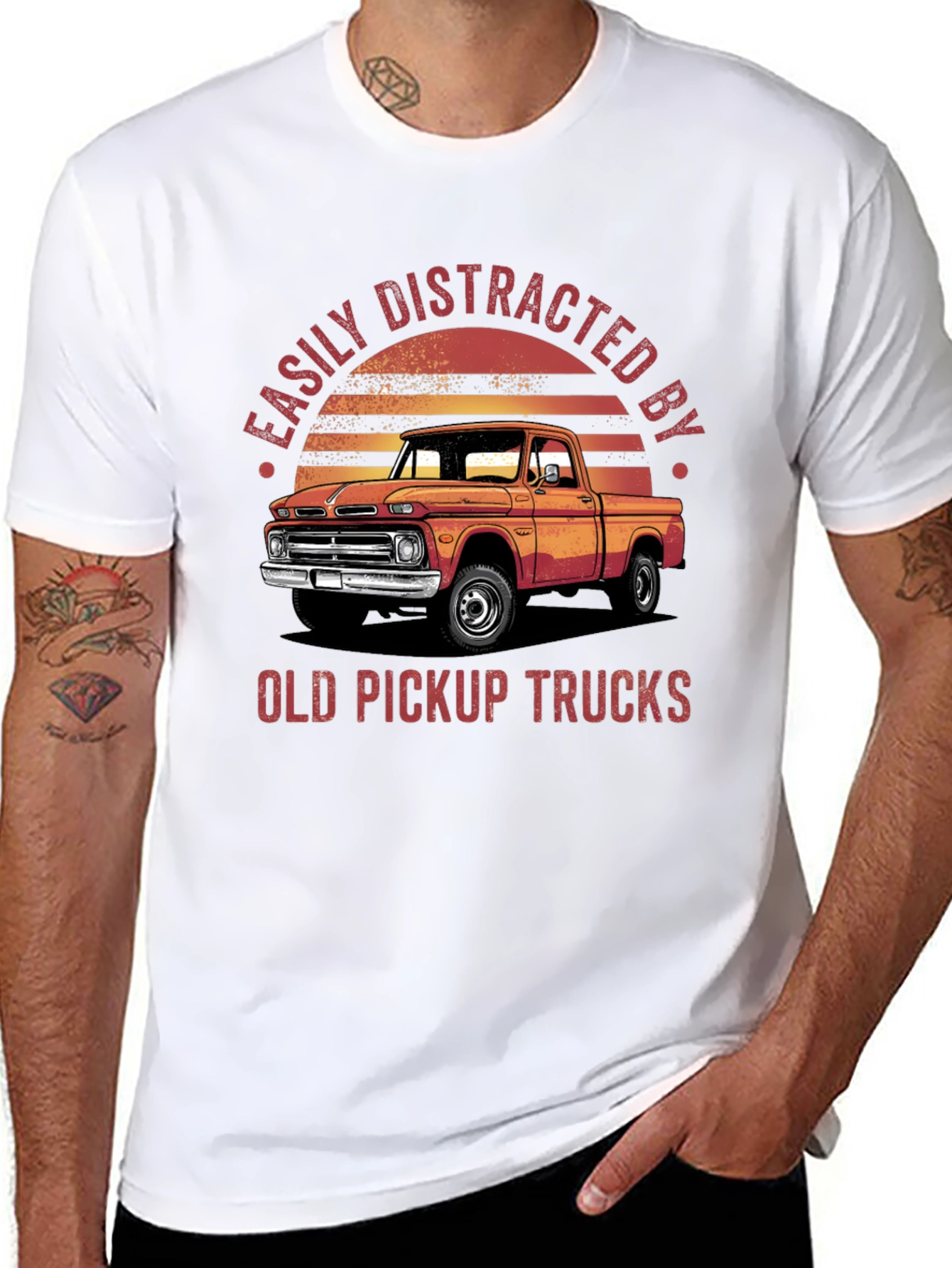 Old Pickup Truck Graphic Tee