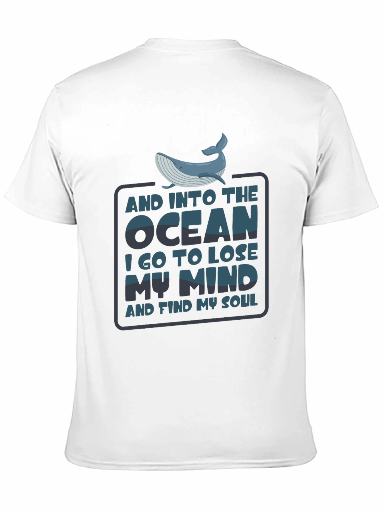 Ocean Mind & Soul Whale Graphic T-Shirt