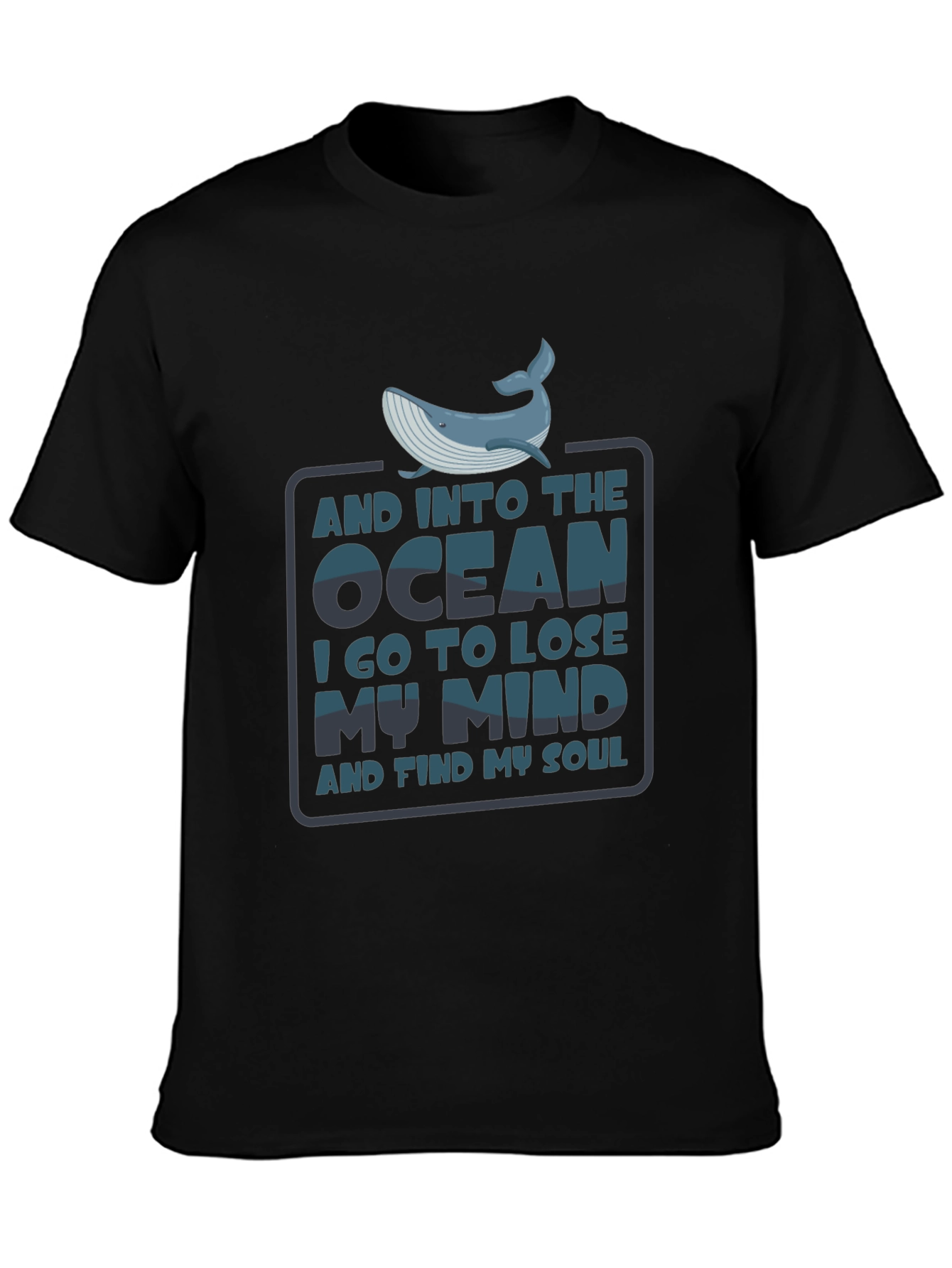 Ocean Mind & Soul Whale Graphic T-Shirt