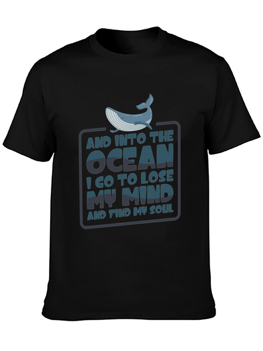 Ocean Mind & Soul Whale Graphic T-Shirt