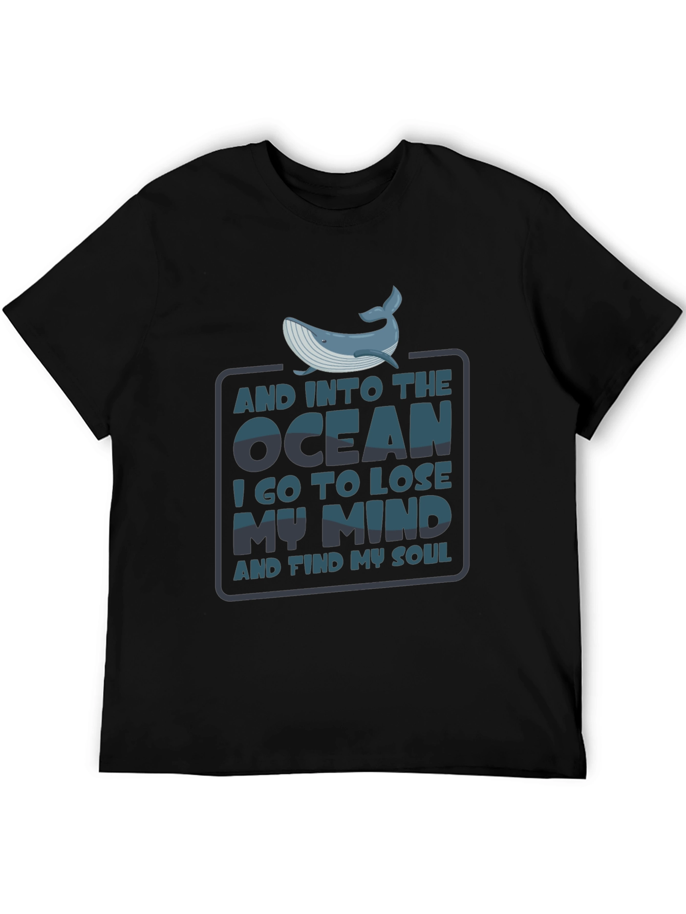 Ocean Mind & Soul Whale Graphic T-Shirt